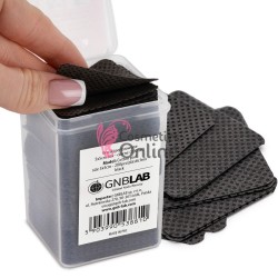 Dischete / servetele perforate pentru unghii 200 bucati Negre Cod 38810